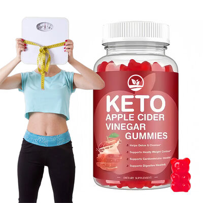 qualité Détox sans sucre nettoyer le cétoglucose gomme de cidre de pomme brûleur de graisse supplément de perte de poids gomme de perte de poids usine