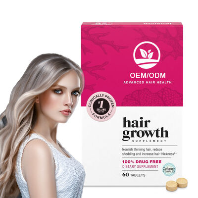 quality Biotin Vitamin C Hair Care Pills Hair Growth Tablets For Women factory