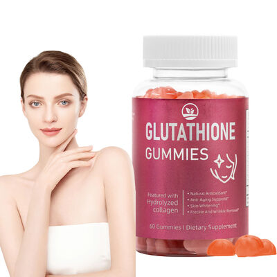 chất lượng Glutathione Gummies cho da sáng và chống lão hóa nhãn riêng nhà máy sản xuất